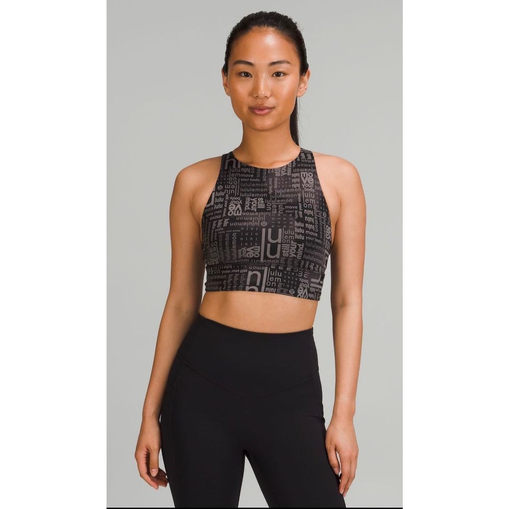 Lululemon Energy High-Neck
Longline Bra *Medium
Support, B-D Cups Size 6